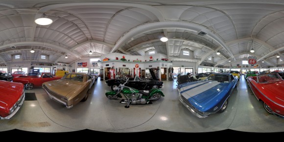 360 degree Panorama of the Showroom