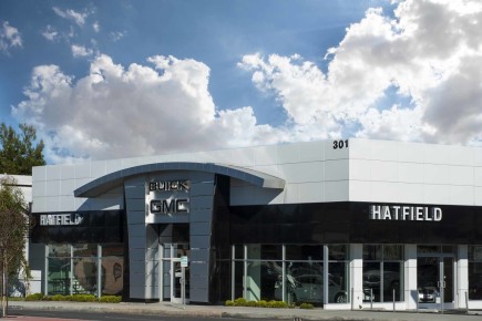 New Storefront for Hatfield Buick GMC