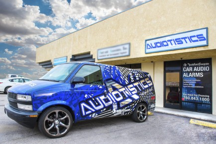 Audiotistics 12284 Industrial Boulevard #3a Victorville CA 92395  760-843-1000
audiotistics6@gmail.com     http://audiotistics.com 
Our Talented staff is more than qualified in a variety of Audio Installation types. We've got you covered by offering a wide range of quality audio solutions for your Car, boat, motorcycle, RV, UTV or Hot Rod. Clean and simple keeps us #1. At Audiotistics our professional staff focuses on the latest Mobile Audio trends and technology. From basic speaker installations to wild creations. The Audio industry has evolved and so have we. With decades of audio installations, our team knows what they are doing and we are dedicated to keeping you satisfied. Want to purchase and have your next system installed the same day? With our competitive pricing and full line of stocked inventory, you will be down the road in no time at all.